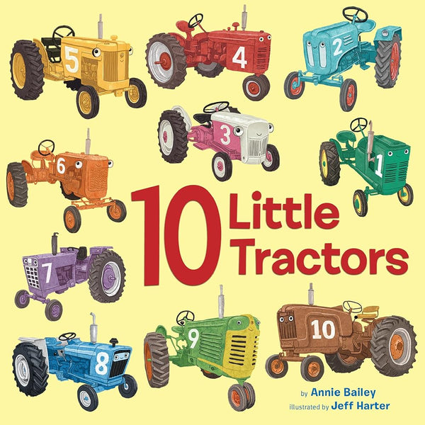 10 Little Tractors (10 Little Vehicles) - The Page and Prose Booksellers