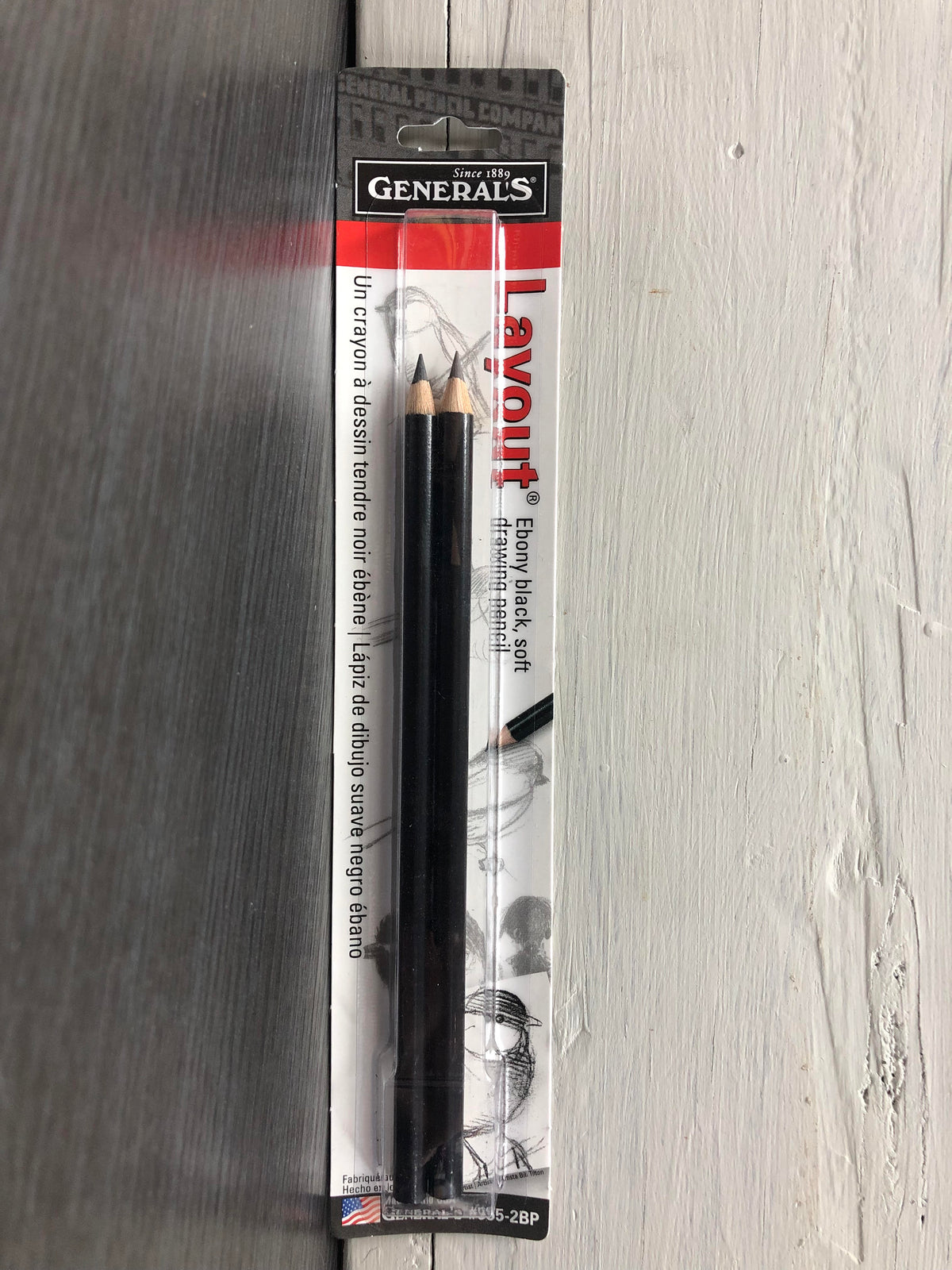 General's Layout Drawing Pencil Set of 2