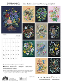 2026 Clare Reilly NZ Wall Calendar - The Page and Prose Booksellers
