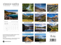 2026 Classic Walks of New Zealand Calendar - The Page and Prose Booksellers
