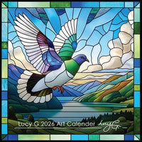 2026 Lucy Gauntlet Wall Calendar - The Page and Prose Booksellers