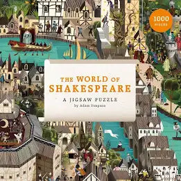 The World of Shakespeare: 1000 Piece Puzzle