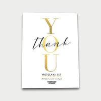 Hammond Gower Thank You Boxed Notecards Set of 10