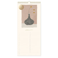 Megan Galante Perpetual Birthday Calendar 12 Months