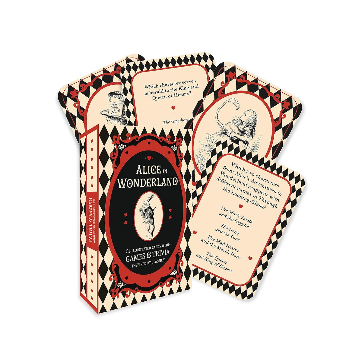 Alice in Wonderland Card Game and Trivia