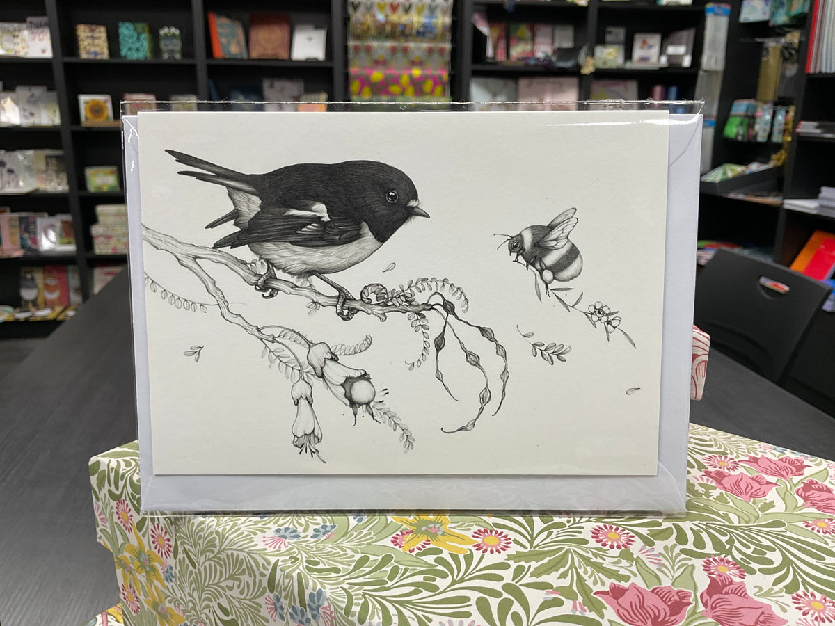Card: Forest Pandas - Tomtit - by Katy Howard