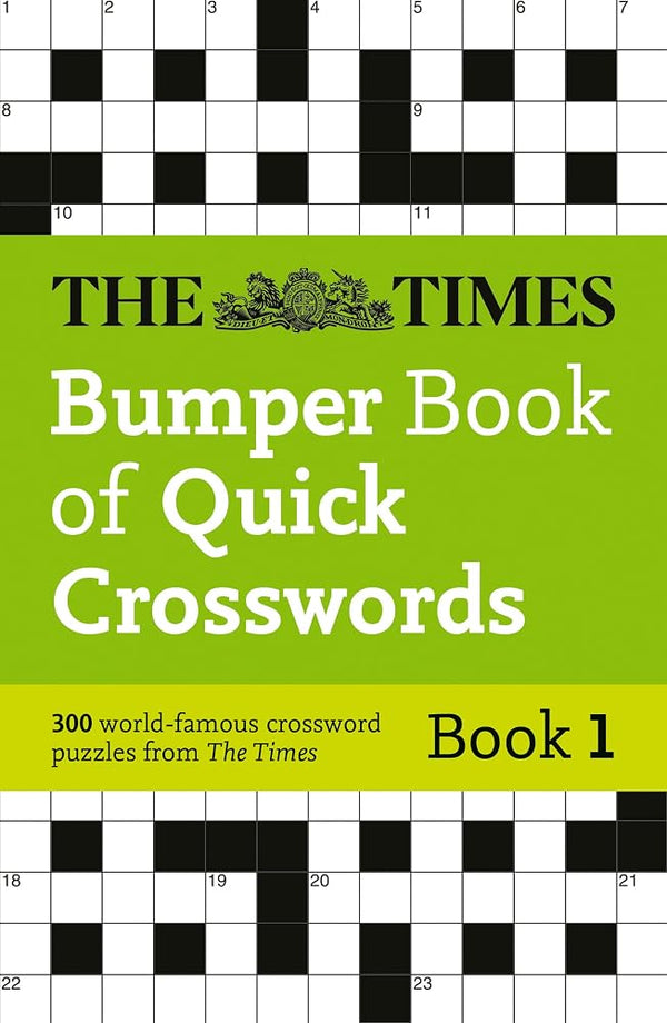 Times Bumper Book of Quick Crosswords Book 1 (Times Crosswords) cover image