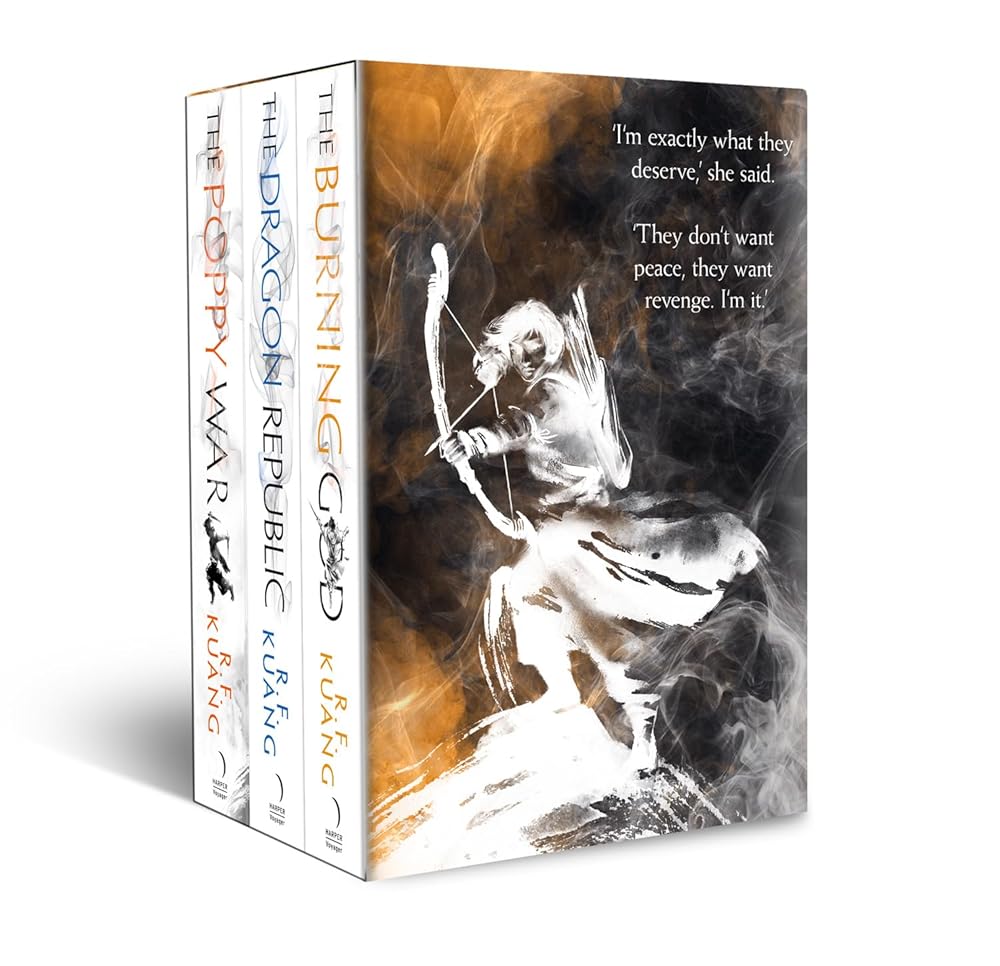 The Poppy War 3 Books Collection Box set By cover image
