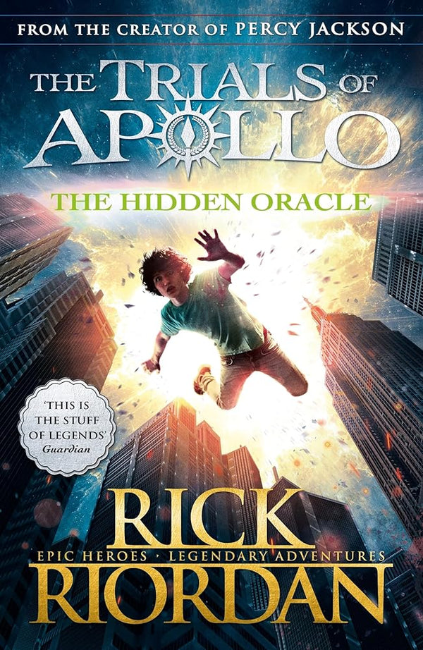 Trials Of Apollo Bk 1 The Hidden Oracle cover image