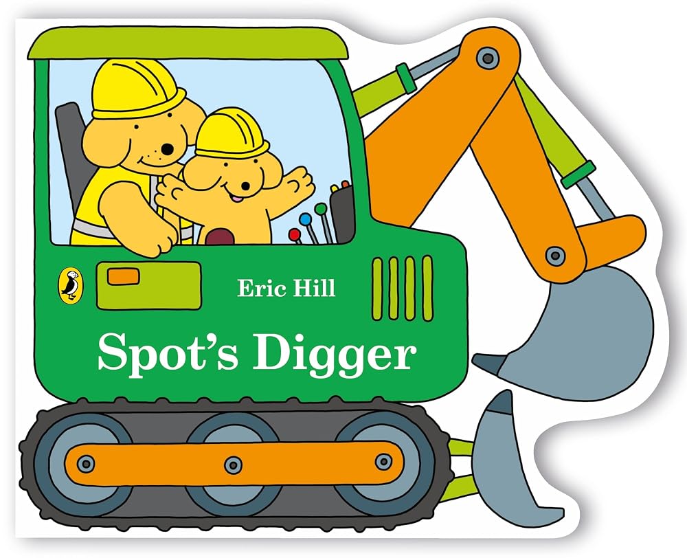 Puffin Spots Digger. cover image