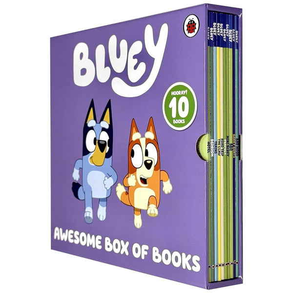Bluey: Awesome Box of Books 10 Books Box Set cover image