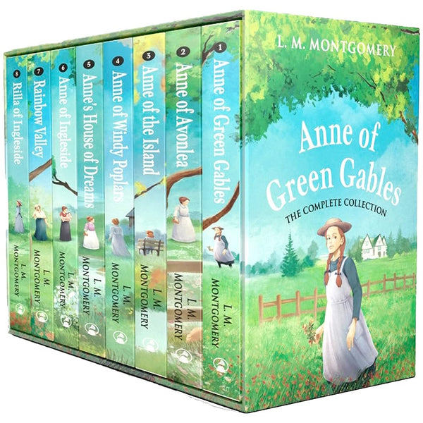 Anne of Green Gables The Complete Collection 8 Books Box Set by L. M. Montgomery: cover image