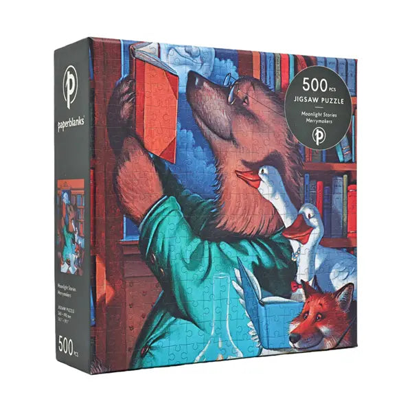 Moonlight Stories Merrymakers 500 Piece Puzzle