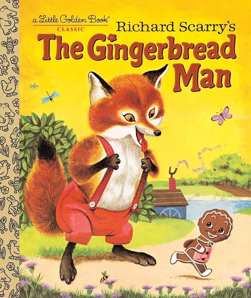 Richard Scarry's The Gingerbread Man (Little Golden Book) cover image