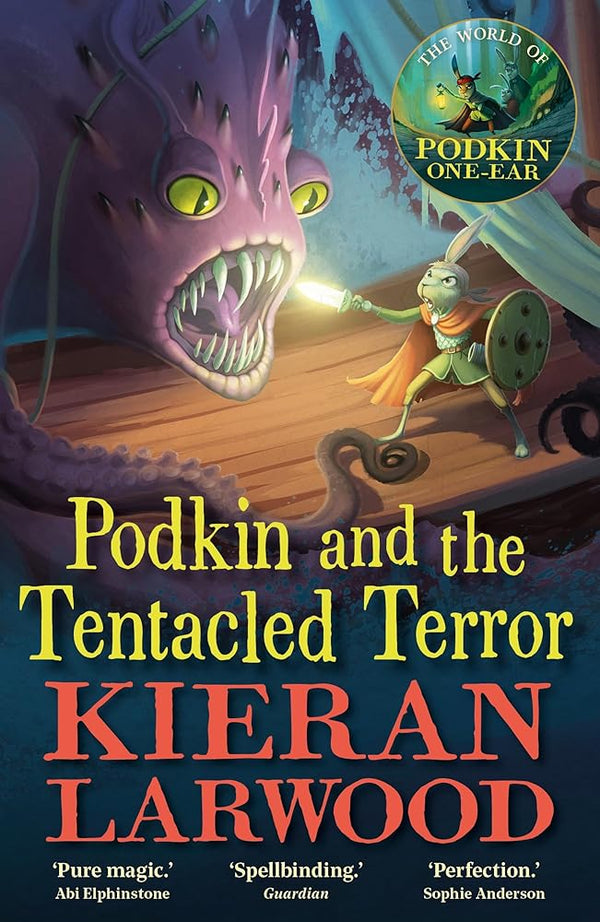 Podkin and the Tentacled Terror: The eighth in The World of Podkin One-Ear series: 8 cover image