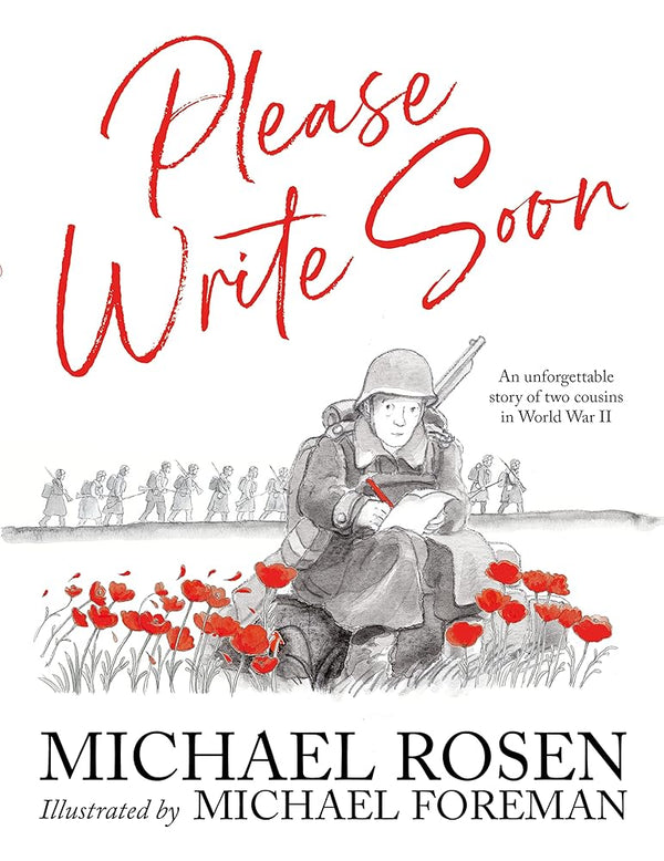 Please Write Soon: an Unforgettable Story of Two Cousins in World War II cover image