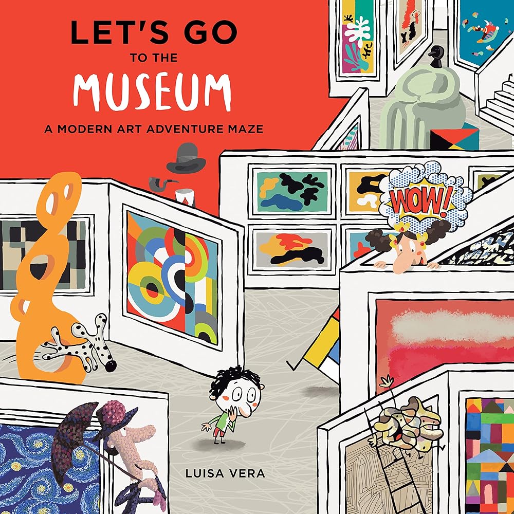 Let's Go to the Museum: A Modern Art Adventure Maze cover image