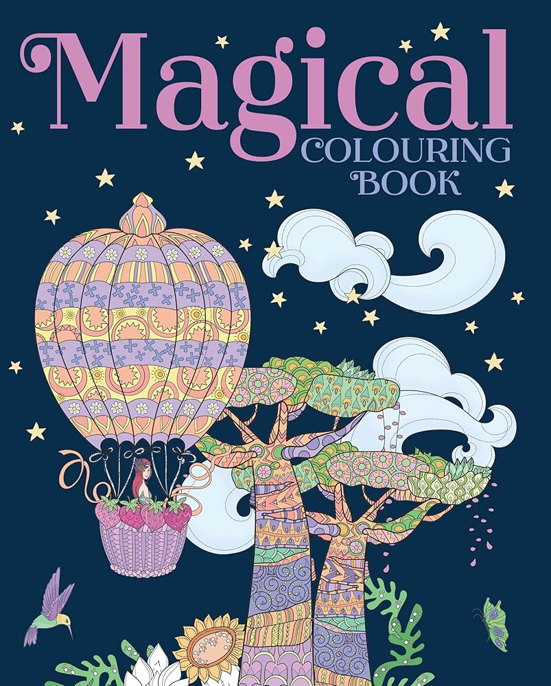 Magical Colouring Book cover image