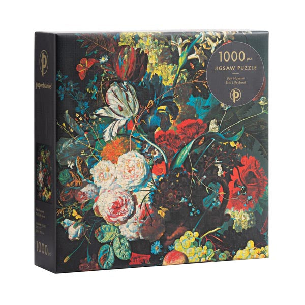Van Huysum Still Life Burst 1000 Piece Puzzle