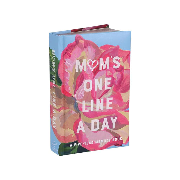 Mom's Floral One Line a Day: A Five-Year Memory Book cover image