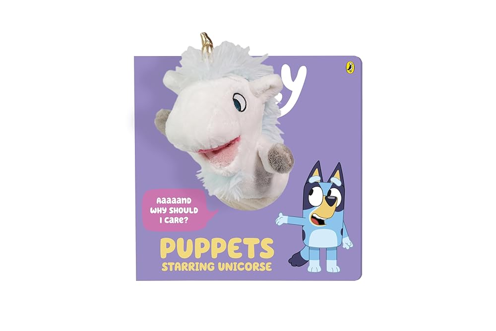 Bluey: Puppets: Starring Unicorse: A Puppet Play Book cover image