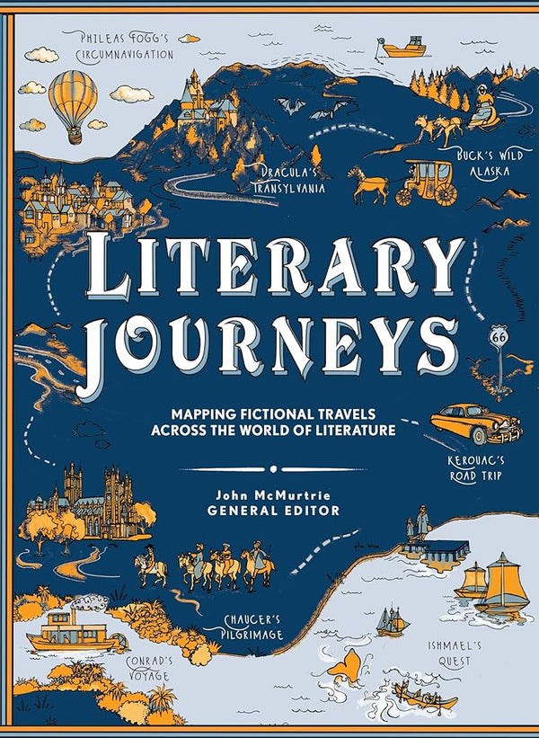 Literary Journeys: Mapping Fictional Travels Across the World of Literature cover image
