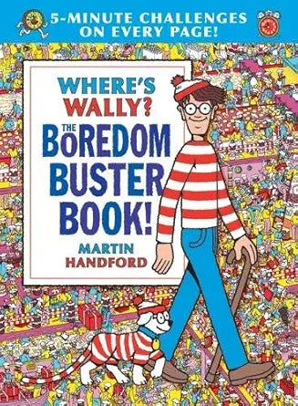 Where's Wally? The Boredom Buster Book cover image
