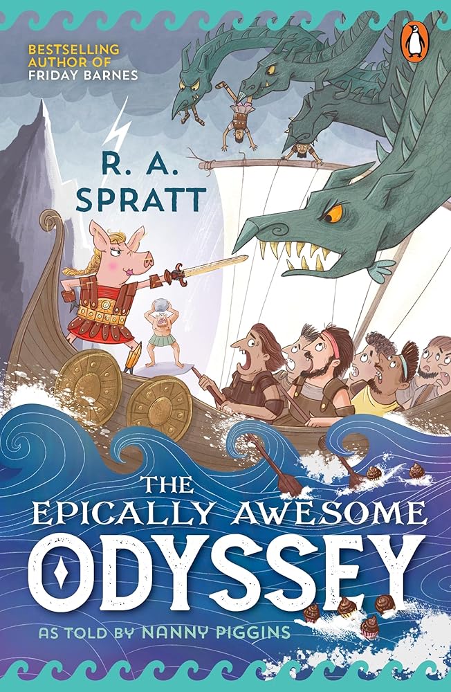 The Epically Awesome Odyssey, as told by Nanny Piggins cover image