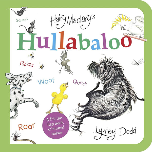 Hairy Maclary's Hullabaloo: A Lift-the-Flap Book of Animal Noises cover image