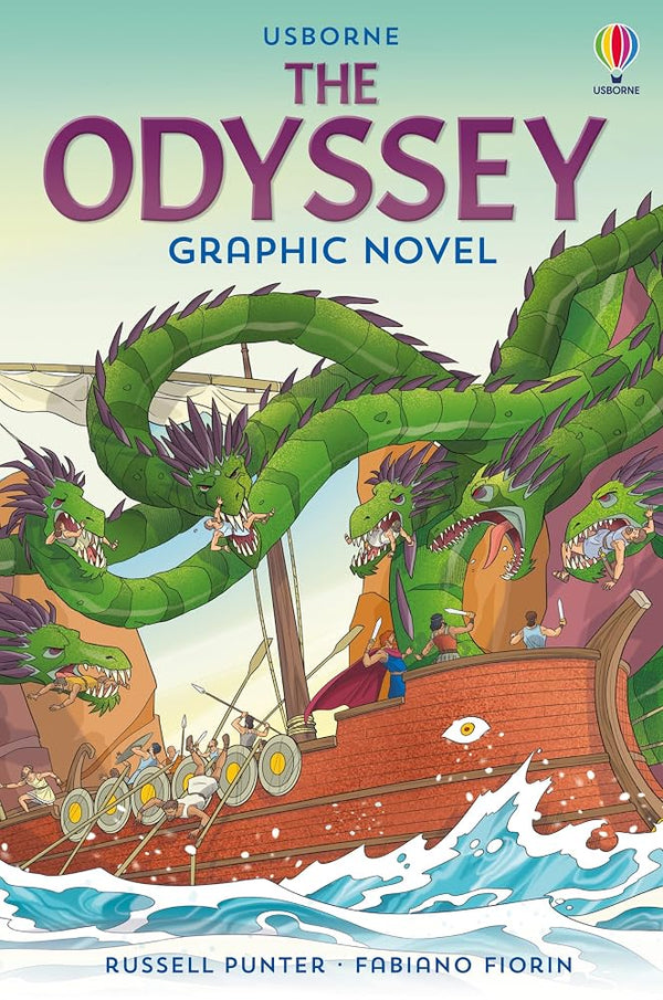 THE ODYSSEY GRAPHIC NOVEL (Usborne Graphic Novels) cover image