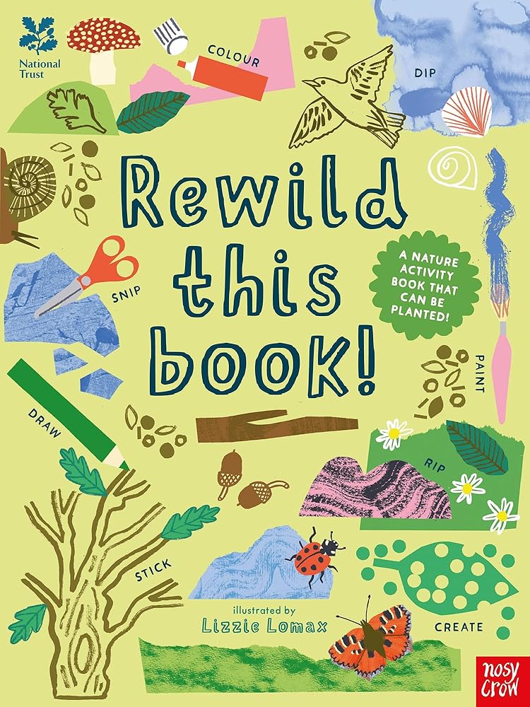 National Trust: Rewild This Book cover image