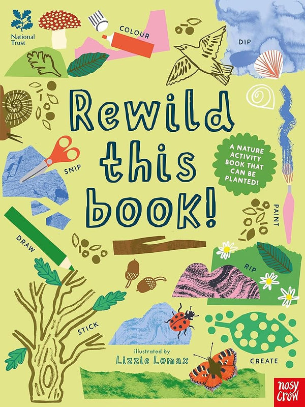 National Trust: Rewild This Book cover image