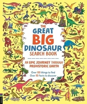* The Great Big Dinosaur Search Book: (Exclusives) cover image