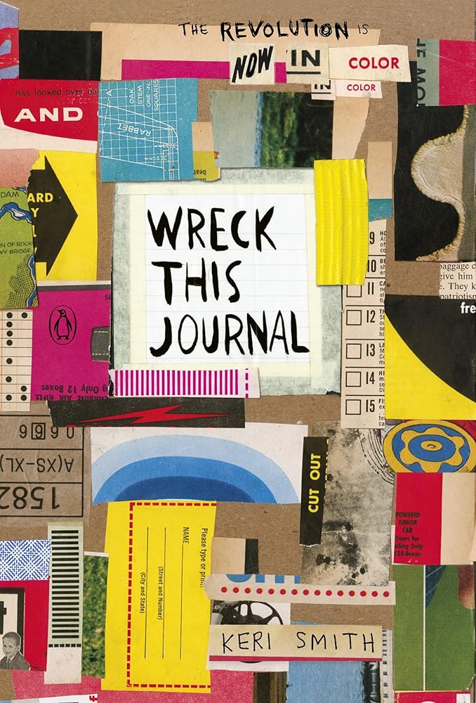 Wreck this journal: now in colour (version UK) /anglais cover image