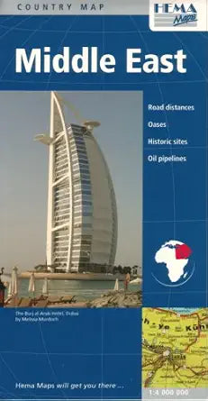 Middle East : country map cover image
