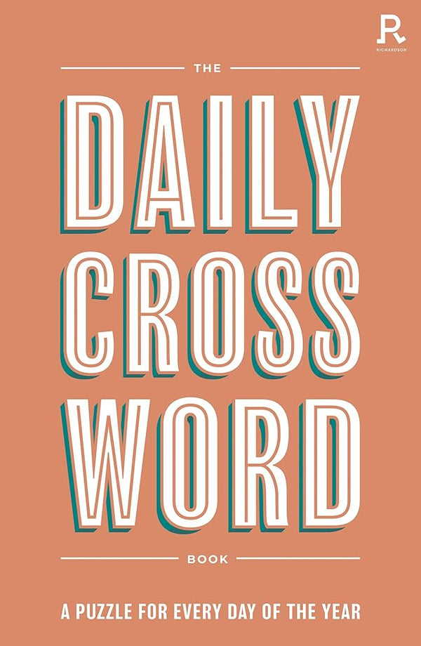 The Daily Crossword Book: A Puzzle for Every Day of the Year (Daily Puzzle and Quiz Books) cover image