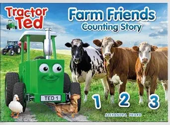Tractor Ted Farm Friends Counting Story cover image