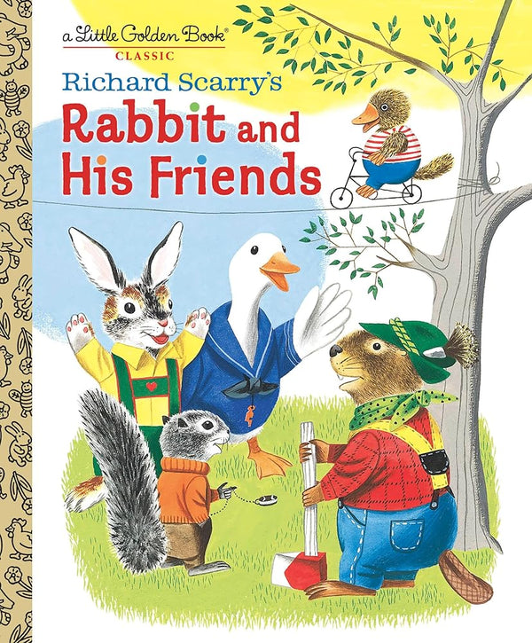 Richard Scarry's Rabbit and His Friends (Little Golden Book) cover image
