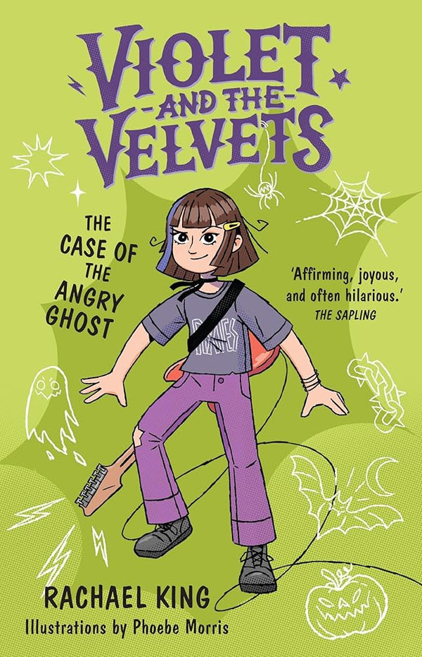 The Case of the Angry Ghost: Violet and the Velvets Book 2 cover image