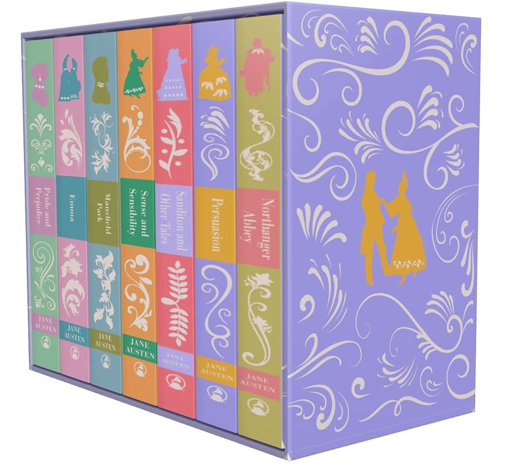 Jane Austen Complete 7 Books Collection Box Set (Mansfield Park, Persuasion, Sense and Sensibility, Pride and Prejudice, Emma, Northanger Abbey, Sanditon and Other Tales) cover image