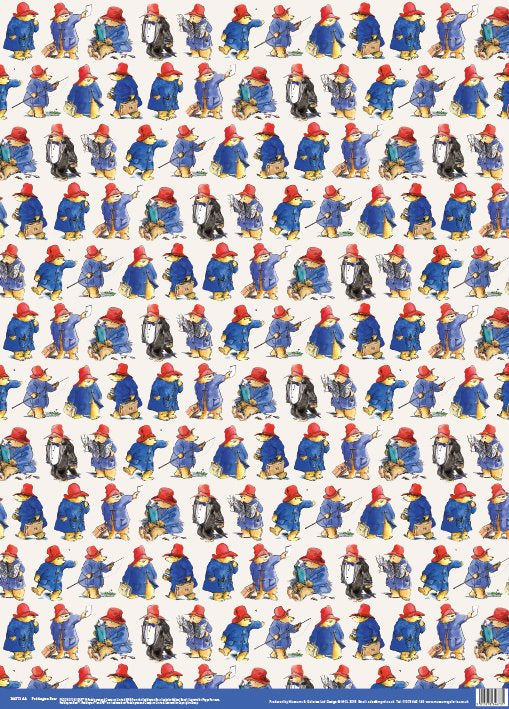 Museum & Galleries Paddington Bear Wrap - Single Sheet