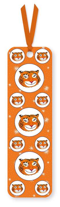 Bookmark: Tiger Smiles