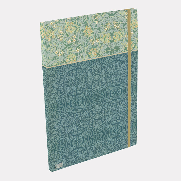 William Morris Jasmine A4 Notebook