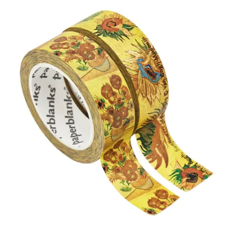 VAN GOGH, SUNFLOWERS
Washi Tape Mixed Pack
