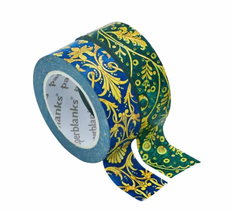 EMERALD FLOWER/SILK SKY
Washi Tape Mixed Pack