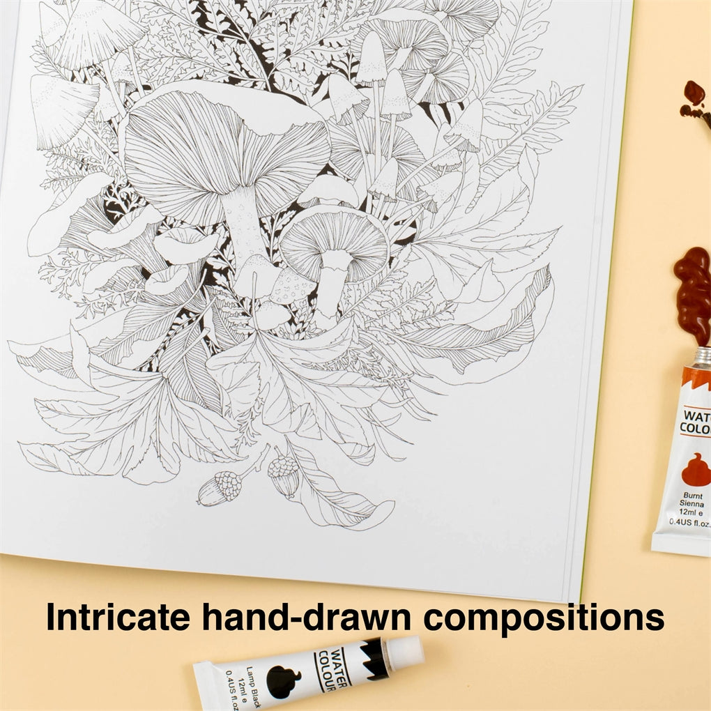 Leila Duly’s Walk in the Woods: An Intricate Colouring Book