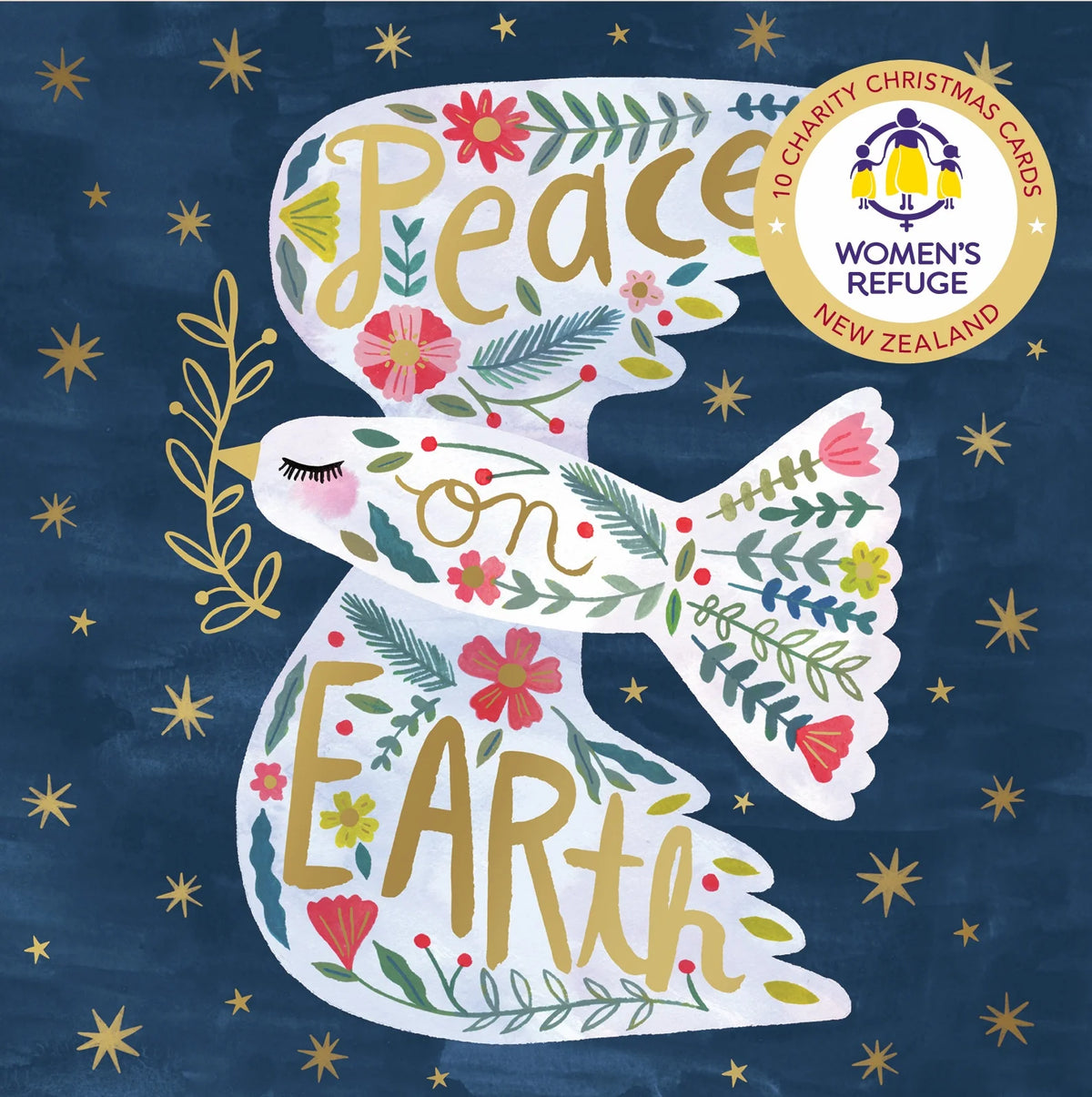 Women’s Refuge Charity Christmas Cards (Peace on Earth)