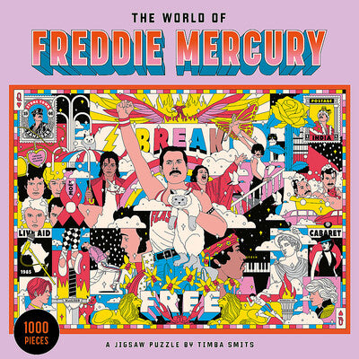 The World of Freddy Mercury 1000 piece jigsaw puzzle