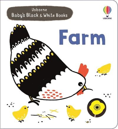 Baby’s Black and White Books: Farm (Board Book)