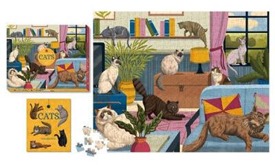 For the Love of Cats 500 Piece Puzzle